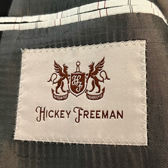Beautiful, Hickey Freeman Men's Black Suit - Picture 2 of 9